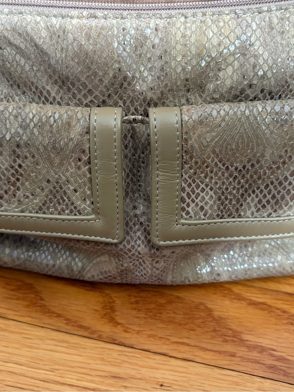 Bags by Pinky Vintage Snakeskin Leather Handbag - Picture 10 of 14